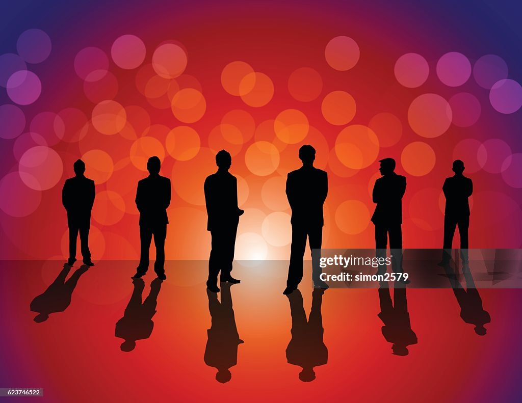 File Person Background Business People On Colorful Background High-Res Vector Graphic - Getty ...