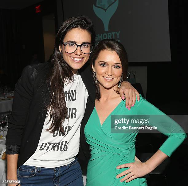 2016ish With Liz Plank representative poses guest during the 1st Annual Shorty Social Good Awards at Apella on November 16, 2016 in New York City.