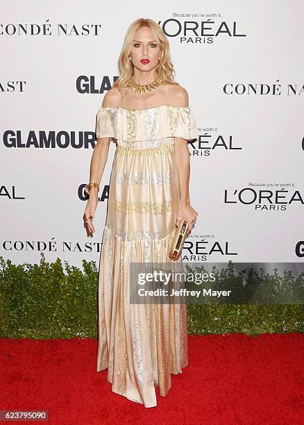 Fashion designer Rachel Zoe arrives at the Glamour Women Of The Year 2016 at NeueHouse Hollywood on November 14, 2016 in Los Angeles, California....