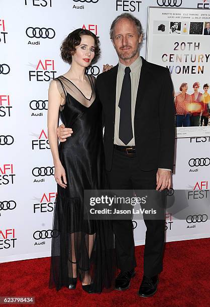 Miranda July and Mike Mills attend a screening of "20th Century Women" at the 2016 AFI Fest at TCL Chinese Theatre on November 16, 2016 in Hollywood,...