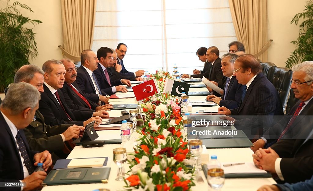 Turkish President Recep Tayyip Erdogan in Pakistan