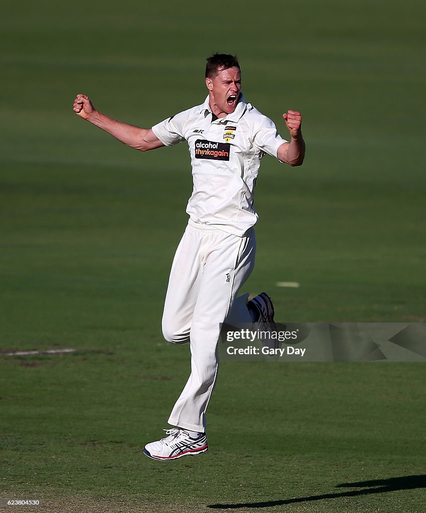 Sheffield Shield - WA v TAS: Day 1