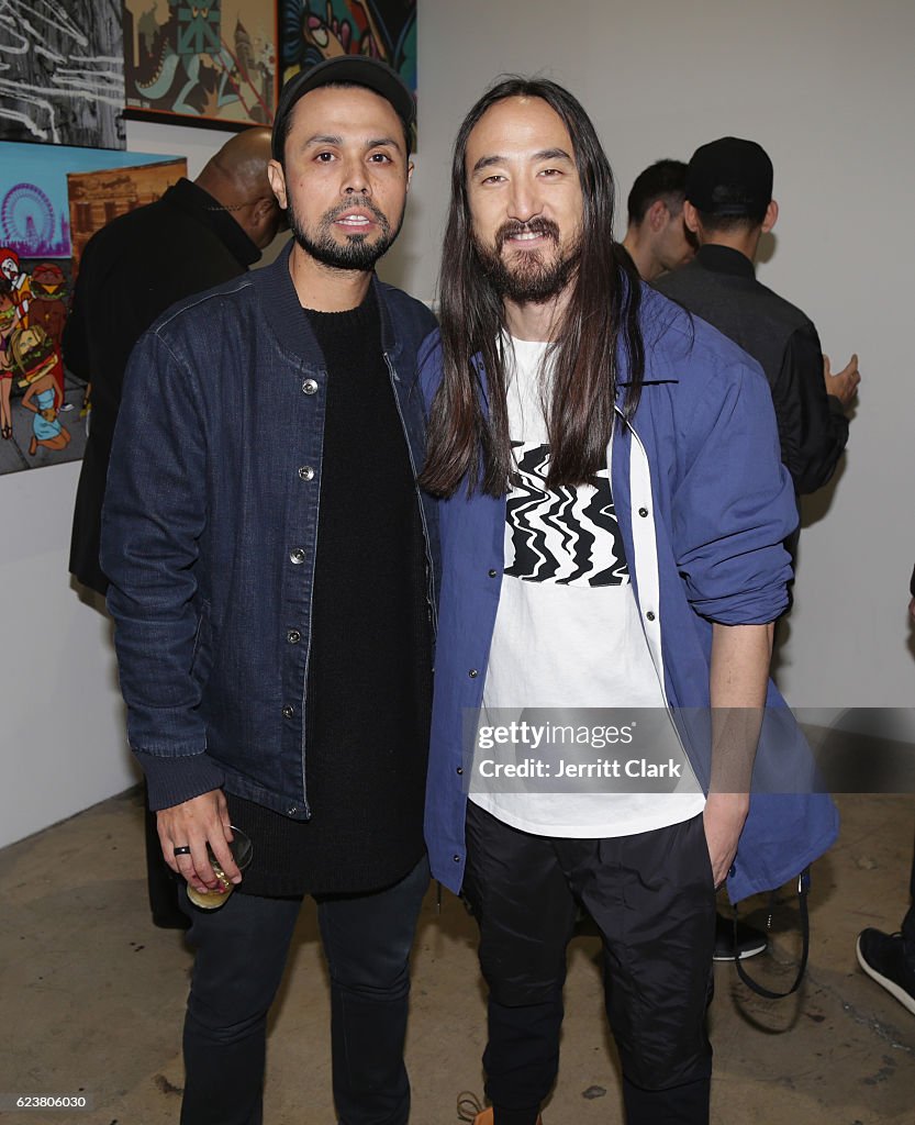 Steve Aoki Hosts Pre-Launch Celebration Of DIM MAK COLLECTION