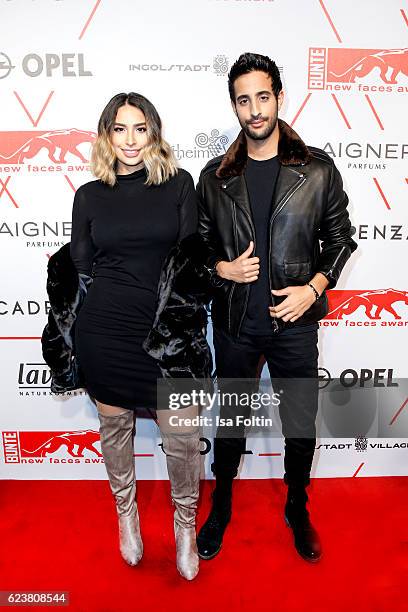 Blogger Sami Slimani and his sister Lamiya Slimani attend New Faces Award Style on November 16, 2016 in Berlin, Germany.