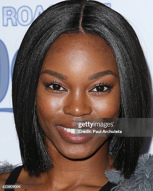 Fashion Model / Playboy Playmate Eugena Washington attends the Smoked Out Roast of Snoop Dogg at Avalon Hollywood on November 16, 2016 in Los...