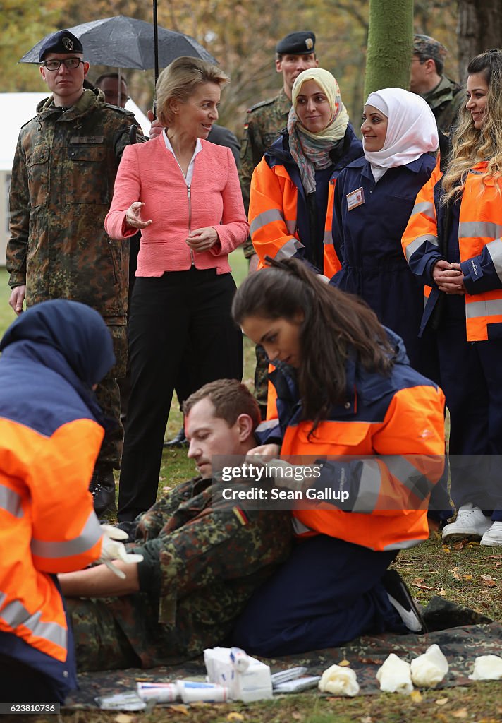 Bundeswehr Trains Syrian Women In First Aid