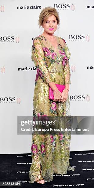 Purificacion Garcia attends the XIV Marie Claire Prix de la Moda Awards at Florida Retiro on November 16, 2016 in Madrid, Spain.