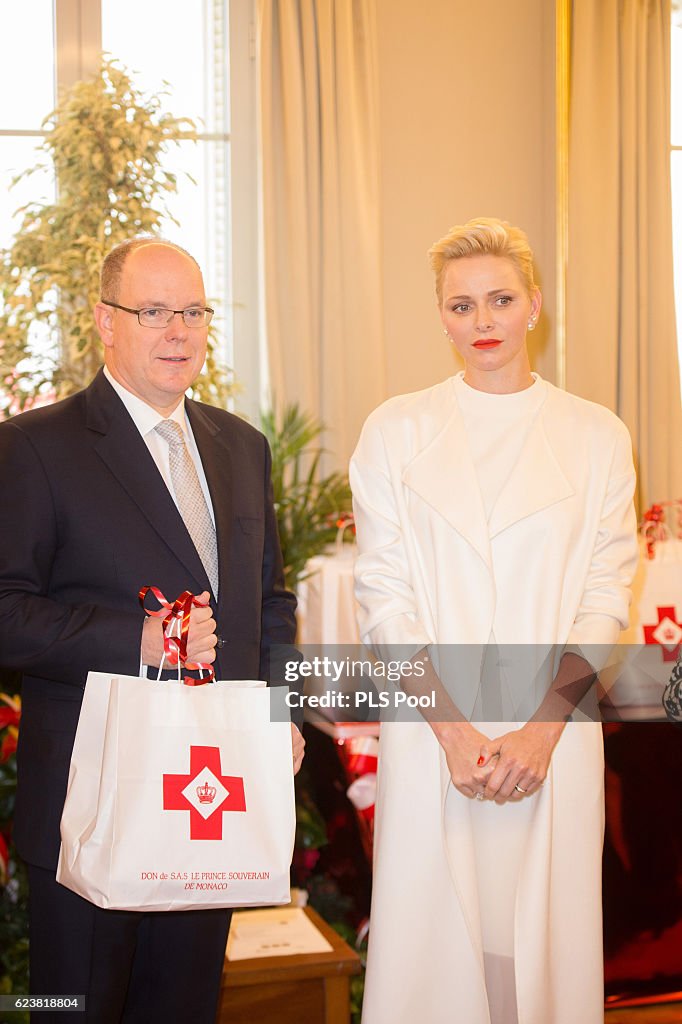 Parcels Distribution At Monaco Red Cross Headquarters