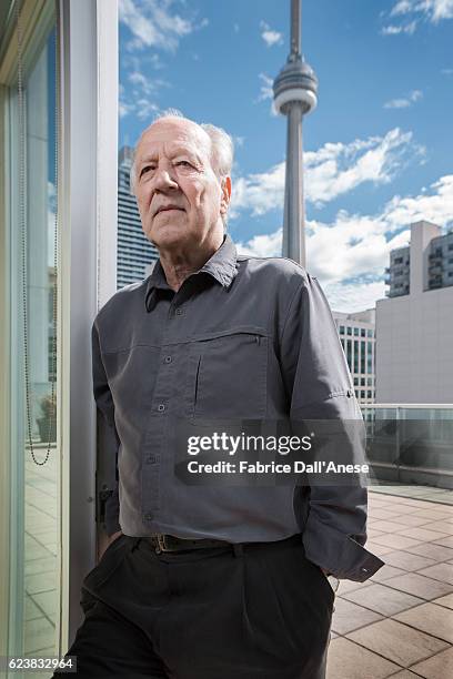 Director Werner Herzog is photographed for MovieMaker Magazine on September 10, 2016 in Toronto, Canada.