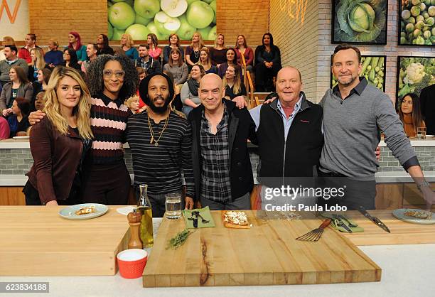 Christina Hendricks and Ziggy Marley are guests Friday, November 18, 2016 on Walt Disney Television via Getty Images's "The Chew." "The Chew" airs...