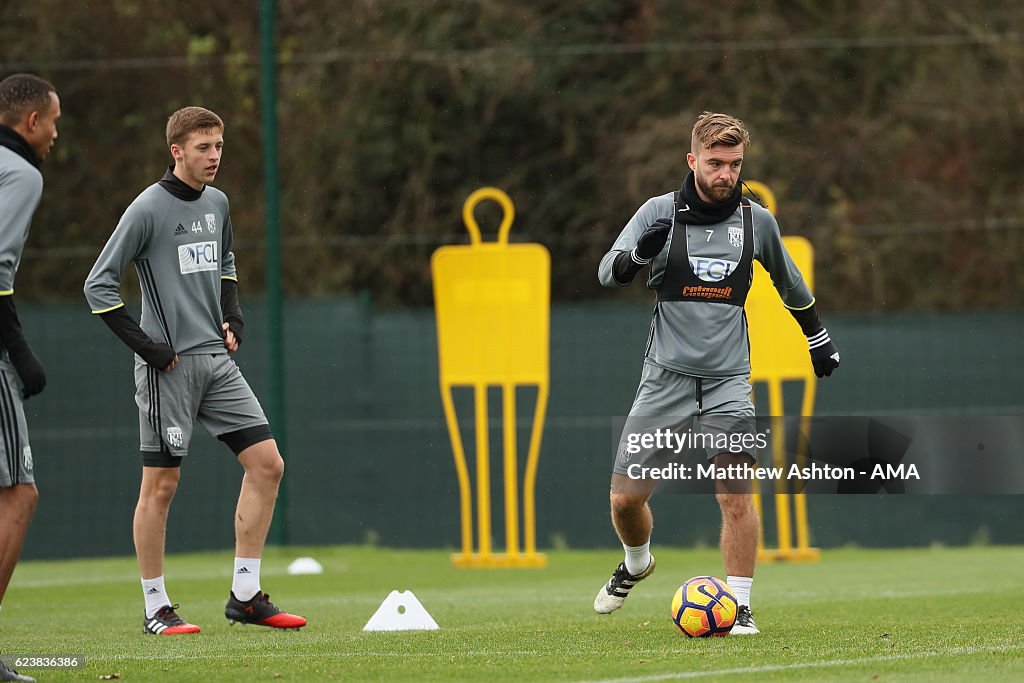 West Bromwich Albion Training Session