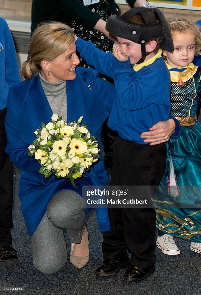 The Countess Of Wessex Opens Portesbury School