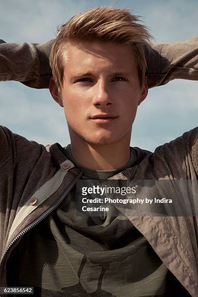 Actor Alexander Ludwig is photographed for The Untitled Magazine on January 27, 2014 in Los Angeles, California. CREDIT MUST READ: Indira...