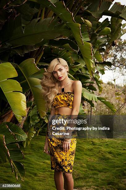 Singer Pia Mia is photographed for The Untitled Magazine on January 21, 2014 in Los Angeles, California. PUBLISHED IMAGE. CREDIT MUST READ: Indira...