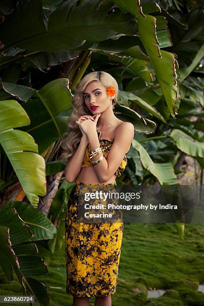 Singer Pia Mia is photographed for The Untitled Magazine on January 21, 2014 in Los Angeles, California. CREDIT MUST READ: Indira Cesarine/The...