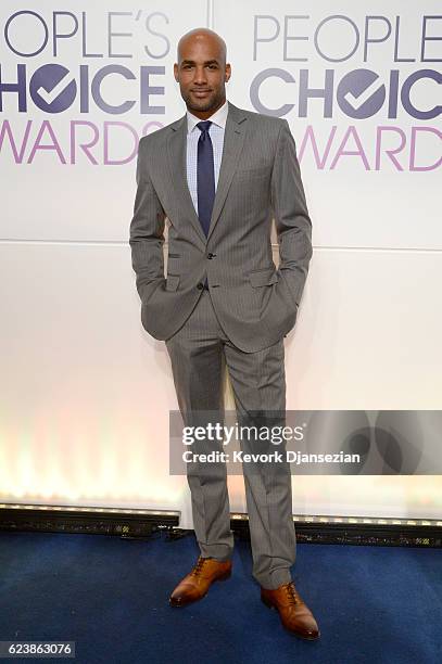 Actor Boris Kodjoe attends the People's Choice Awards Nominations Press Conference at The Paley Center for Media on November 15, 2016 in Beverly...