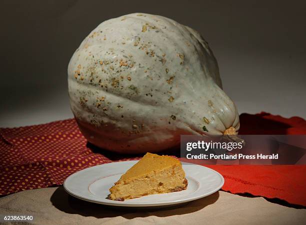 Green Plate Special on chessecake made with Hubbard Squash, photographed on Wednesday, November 9, 2016.