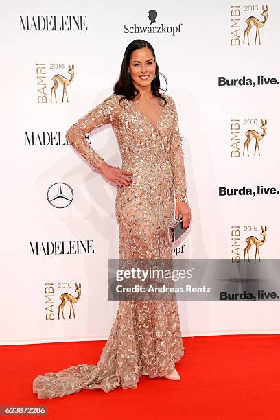 Ana Ivanovic arrives at the Bambi Awards 2016 at Stage Theater on November 17, 2016 in Berlin, Germany.