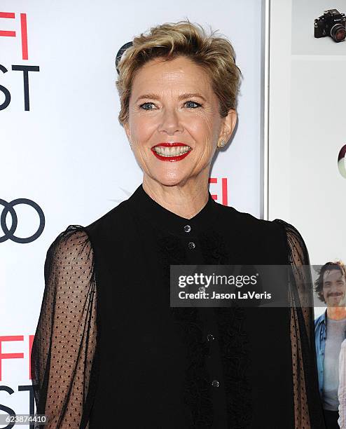 Actress Annette Bening attends a screening of "20th Century Women" at the 2016 AFI Fest at TCL Chinese Theatre on November 16, 2016 in Hollywood,...