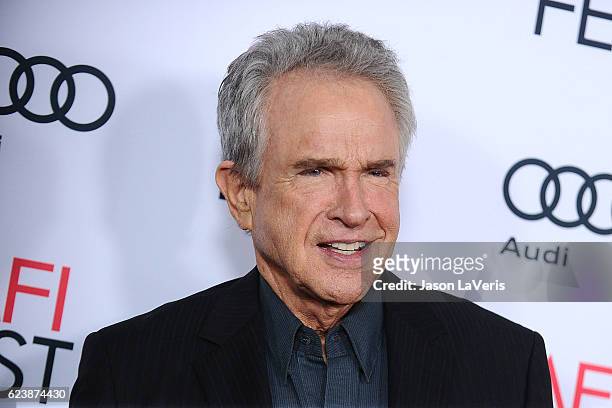 Actor Warren Beatty attends a screening of "20th Century Women" at the 2016 AFI Fest at TCL Chinese Theatre on November 16, 2016 in Hollywood,...