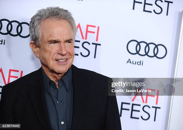 Actor Warren Beatty attends a screening of "20th Century Women" at the 2016 AFI Fest at TCL Chinese Theatre on November 16, 2016 in Hollywood,...