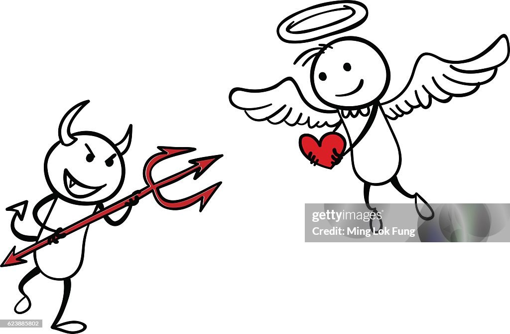 Angel gegen Devil