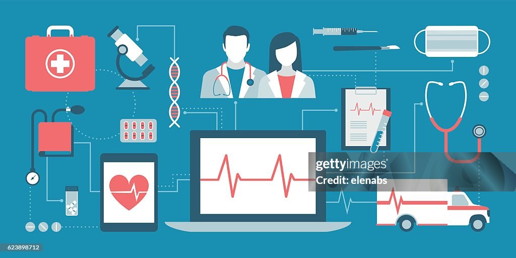 Health Management Graphics Healthcare High-Res Vector Graphic - Getty Images