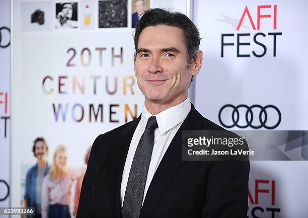 Actor Billy Crudup attends a screening of "20th Century Women" at the 2016 AFI Fest at TCL Chinese Theatre on November 16, 2016 in Hollywood,...