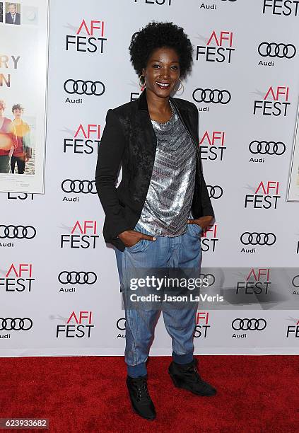 Actress Yolonda Ross attends a screening of "20th Century Women" at the 2016 AFI Fest at TCL Chinese Theatre on November 16, 2016 in Hollywood,...