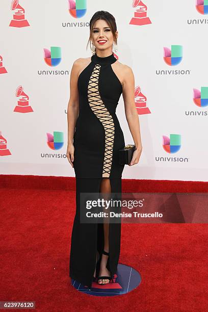 Recording artist Paula Fernandes attends The 17th Annual Latin Grammy Awards at T-Mobile Arena on November 17, 2016 in Las Vegas, Nevada.