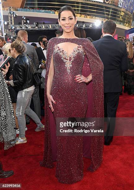 Personality Lourdes Stephen attends The 17th Annual Latin Grammy Awards at T-Mobile Arena on November 17, 2016 in Las Vegas, Nevada.