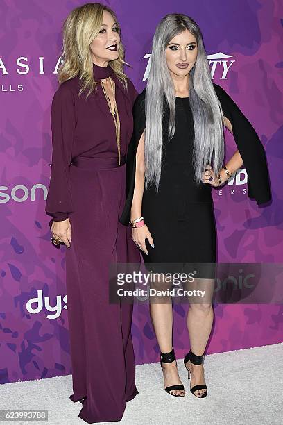 Anastasia Soare and Claudia Soare attend the Variety & WWD Host Second Annual StyleMakers Awards - Arrivals at Quixote Studios West Hollywood on...