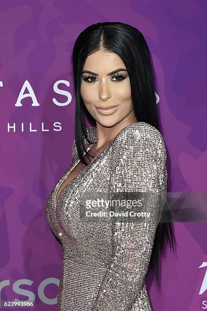 Amra Olevic attends the Variety & WWD Host Second Annual StyleMakers Awards - Arrivals at Quixote Studios West Hollywood on November 17, 2016 in West...