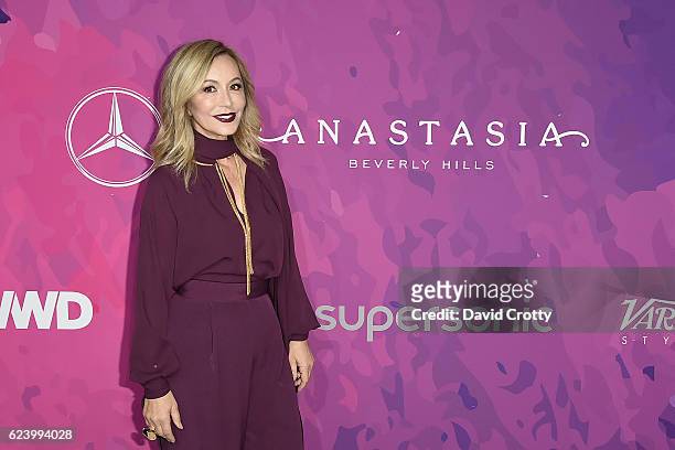 Anastasia Soare attends the Variety & WWD Host Second Annual StyleMakers Awards - Arrivals at Quixote Studios West Hollywood on November 17, 2016 in...