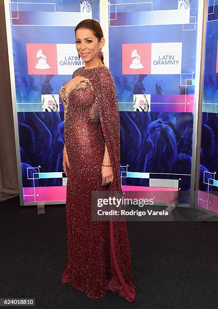 Personality Lourdes Stephen attends The 17th Annual Latin Grammy Awards at T-Mobile Arena on November 17, 2016 in Las Vegas, Nevada.