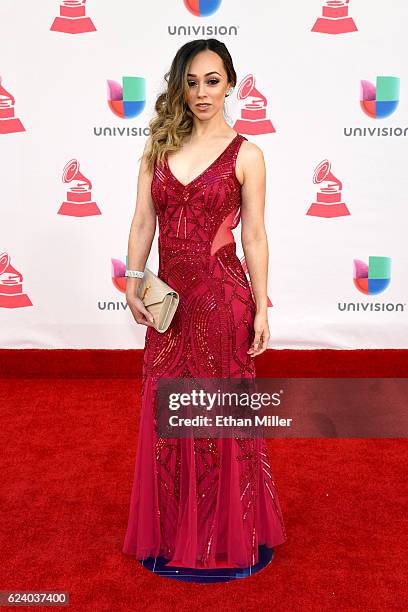 RosyMcMichael attends The 17th Annual Latin Grammy Awards at T-Mobile Arena on November 17, 2016 in Las Vegas, Nevada.