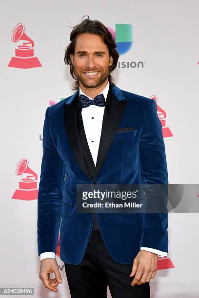 Actor Sebastián Rulli attends The 17th Annual Latin Grammy Awards at T-Mobile Arena on November 17, 2016 in Las Vegas, Nevada.