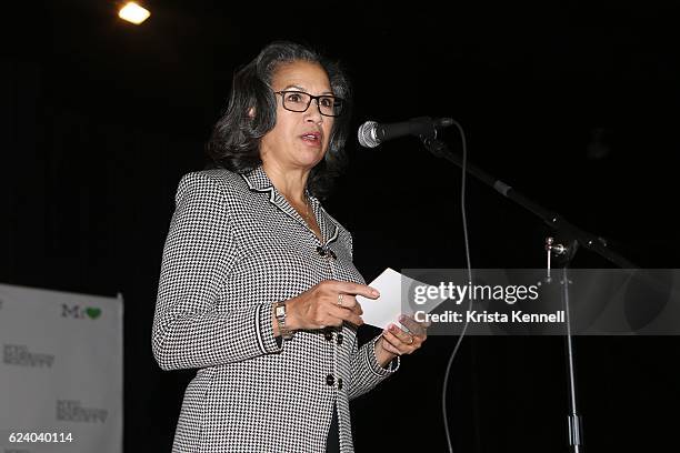 Elsie McCabe Thompson attends the Jean Shafiroff & Jay Moorhead Underwrite Annual Community Thanksgiving Dinner at NYC Mission Society at Minisink...