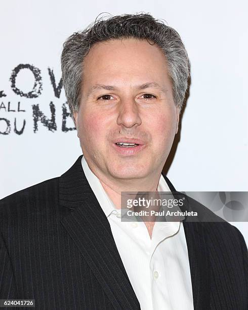 Producer Michael Zampino attends the premiere of "Love Is All You Need?" at ArcLight Hollywood on November 15, 2016 in Hollywood, California.