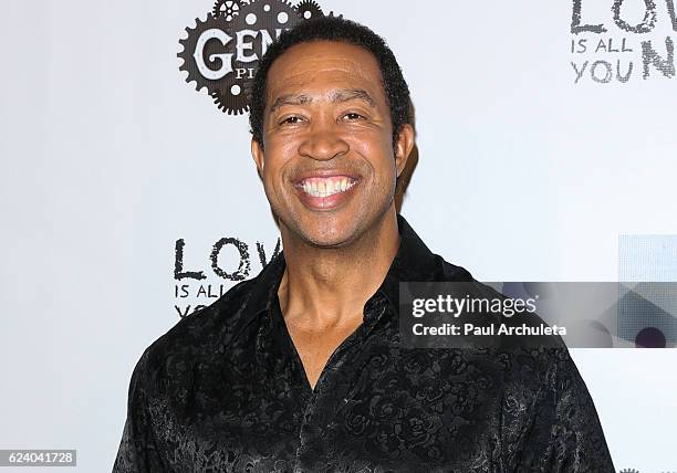 Actor John Marshall Jones attends the premiere of "Love Is All You Need?" at ArcLight Hollywood on November 15, 2016 in Hollywood, California.