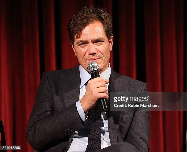 Michael Shannon attends The Academy of Motion Picture Arts and Sciences Hosts an Official Academy Screening of NOCTURNAL ANIMALS at New York Public...
