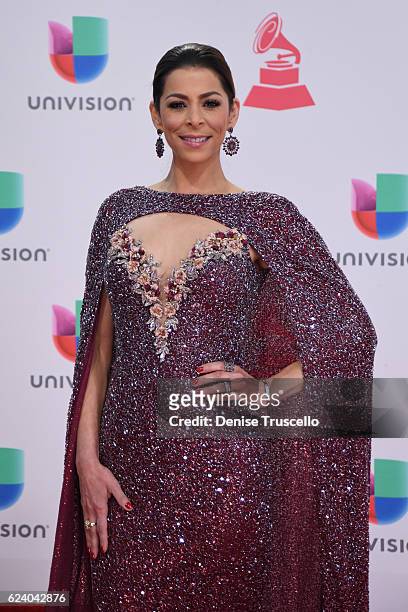 Journalist Lourdes Stephen attends The 17th Annual Latin Grammy Awards at T-Mobile Arena on November 17, 2016 in Las Vegas, Nevada.