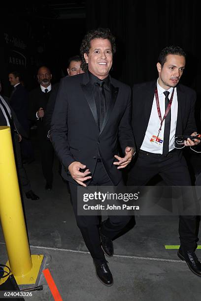 Recording artist Carlos Vives attends The 17th Annual Latin Grammy Awards at T-Mobile Arena on November 17, 2016 in Las Vegas, Nevada.