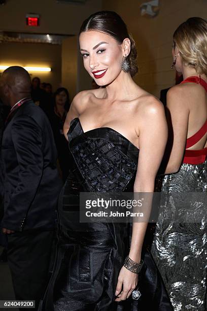 Model Nastassja Bolivar attends The 17th Annual Latin Grammy Awards at T-Mobile Arena on November 17, 2016 in Las Vegas, Nevada.