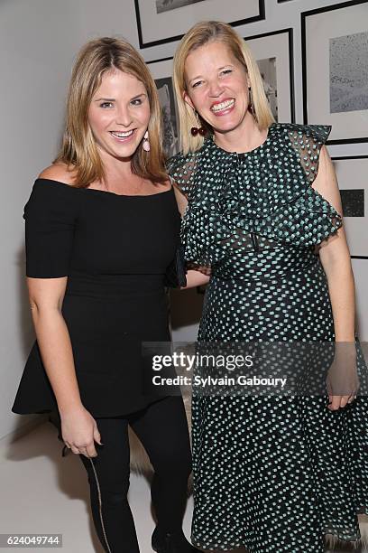 Jenna Bush Hager and Lela Rose attend Edible Schoolyard NYC Annual Harvest Dinner with Chef Massimo Bottura, Hosted by Lela Rose at Private Residence...