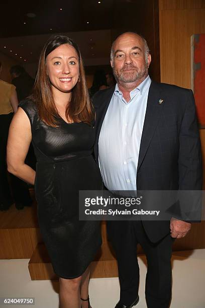 Kate Brashares and Tom Siering attend Edible Schoolyard NYC Annual Harvest Dinner with Chef Massimo Bottura, Hosted by Lela Rose at Private Residence...