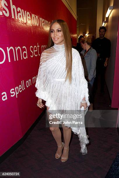 Singer/actress Jennifer Lopez attends The 17th Annual Latin Grammy Awards at T-Mobile Arena on November 17, 2016 in Las Vegas, Nevada.