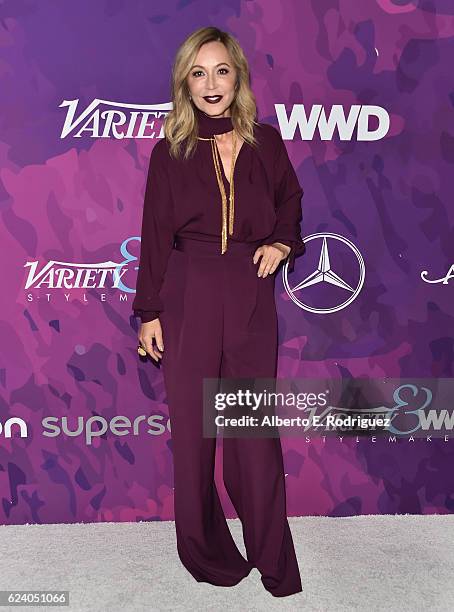 Anastasia Soare, founder of Anastasia Beverly Hills attends the 2nd Annual StyleMaker Awards hostd by Variety and WWD at Quixote Studios West...