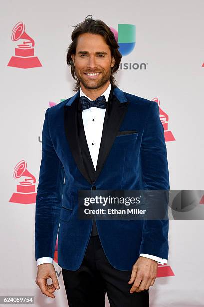 Actor Sebastián Rulli attends The 17th Annual Latin Grammy Awards at T-Mobile Arena on November 17, 2016 in Las Vegas, Nevada.