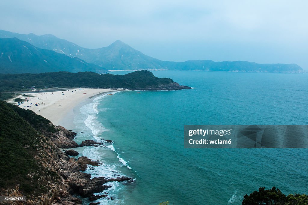 Playa en Sai Kung, Hong Kong